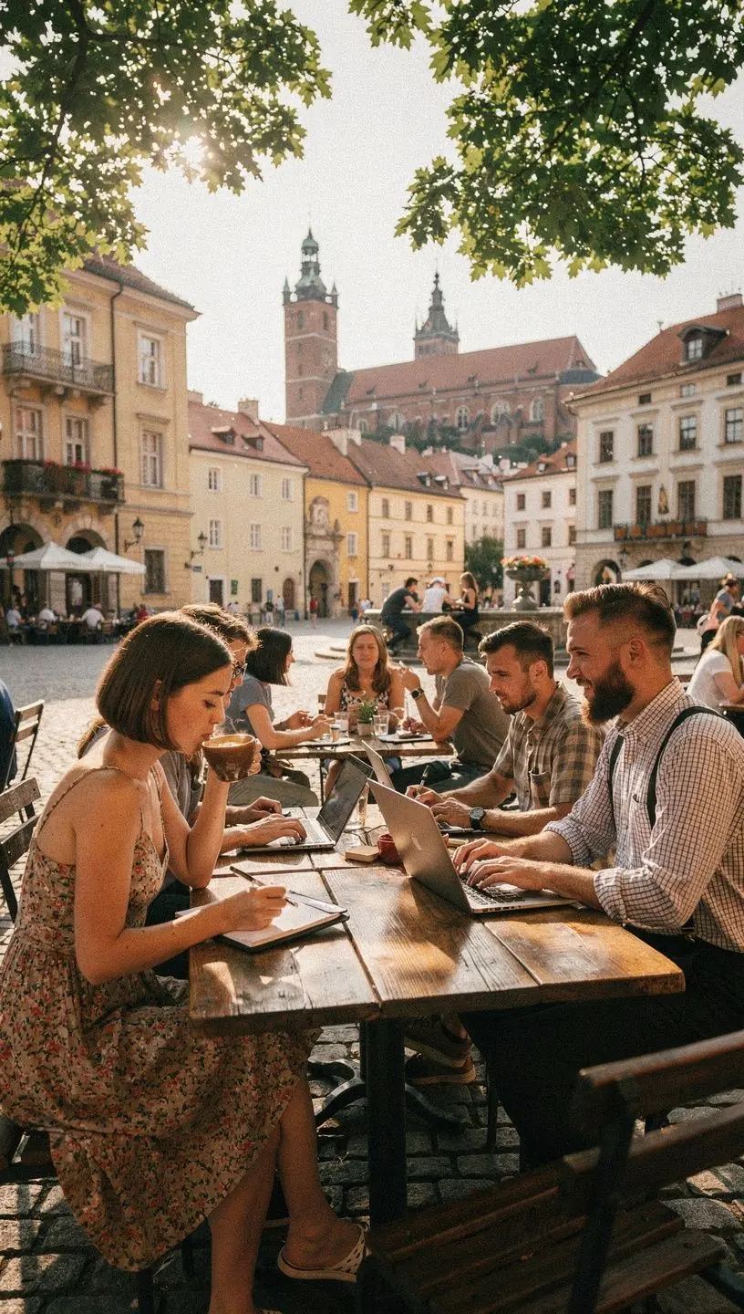 Zbliżenie na zegar ścienny pokazujący czas wczesnego poranka, symbolizujący efektywne zarządzanie czasem.